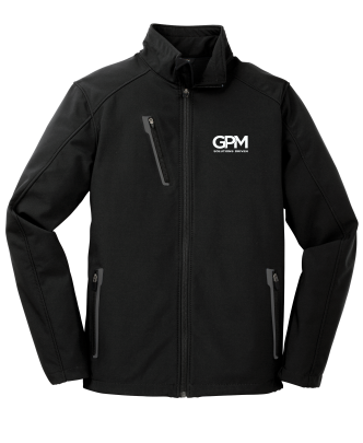 GPM -  Port Authority® Welded Soft Shell Jacket J324 with white embroidered GPM logo on the left chest