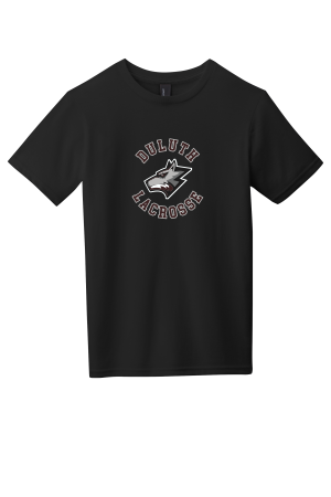 Wolfpack Youth Lacrosse - YOUTH District ® Very Important Tee DT6000Y with full color heat transfer logo