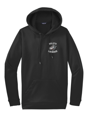 Wolfpack Youth Lacrosse - ADULT Sport-Tek® Sport-WickF244 Fleece Hooded Pullover with embroidered left chest logo