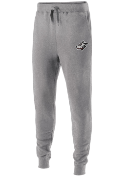Wolfpack Youth Lacrosse - YOUTH Holloway 60/40 FLEECE JOGGER with embroidered Wolfhead on left leg