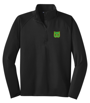 Woodland Hockey - Sport-Tek® ST850 Sport-Wick® Stretch 1/4-Zip Pullover with embroidered Woodland on the left chest