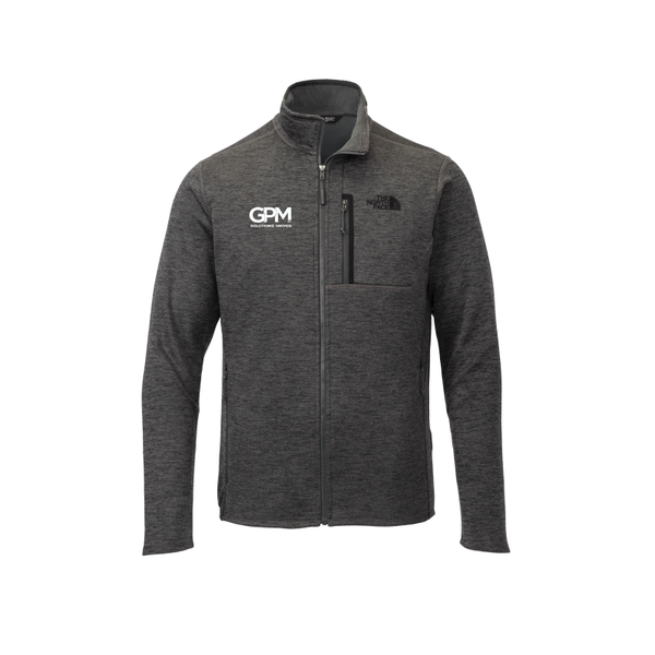 GPM The North Face ® Skyline Full-Zip Fleece Jacket with one color  embroidered logo