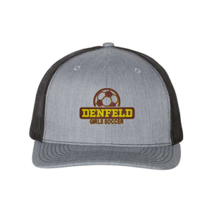 Denfeld Girls Soccer - Richardson 112 trucker hat with embroidered logo on the front
