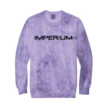 Imperium Dance - Comfort Colors® Unisex Color Blast Crewneck Sweatshirt 1545 with IMPERIUM across the front