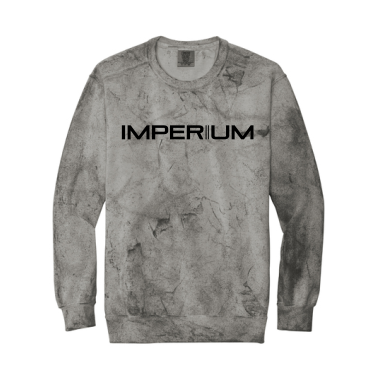 Imperium Dance - Comfort Colors® Unisex Color Blast Crewneck Sweatshirt 1545 with IMPERIUM across the front