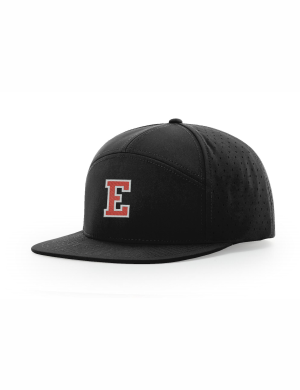East Youth Football - Richardson Cannon 7-Panel Flatbill 169 with center E logo