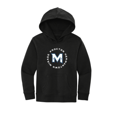 MIRAGE YOUTH Hockey - Youth District V.I.T. DT6100Y Fleece Hoodie with Mirage Circle logo