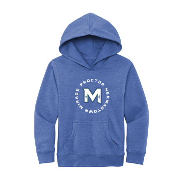 MIRAGE YOUTH Hockey - Youth District V.I.T. DT6100Y Fleece Hoodie with Mirage Circle logo