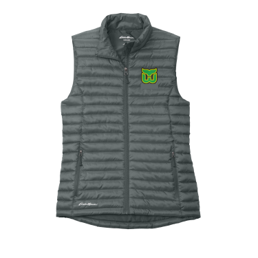 Woodland Hockey - Ladies Eddie Bauer EB517Packable Quilted Vest with embroidered Woodland W logo