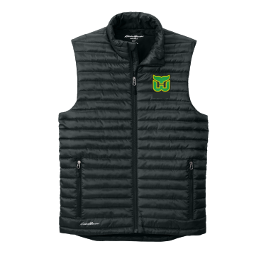 Woodland Hockey - Eddie Bauer EB516 Packable Quilted Vest with embroidered Woodland W logo
