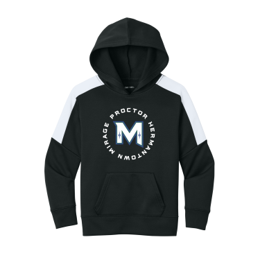 MIRAGE YOUTH Hockey - Youth YST255 Sport-Tek Sport-Wick Fleece United Pullover Hoodie with Mirage Circle logo