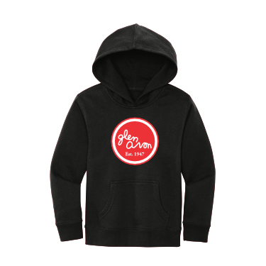 GLEN AVON - Youth District DT6100Y V.I.T.™ Fleece Hoodie with GA Circle logo