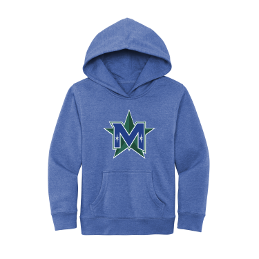 MIRAGE YOUTH Hockey - Youth District V.I.T. DT6100Y Fleece Hoodie with M Star logo