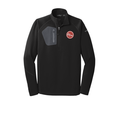 GLEN AVON - Eddie Bauer 1/2-Zip Performance Fleece EB234 with embroidered GA Circle logo