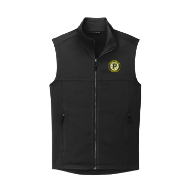 PORTMAN - Port Authority Collective Smooth Fleece Vest F906 with embroidered Portman Bruins logo