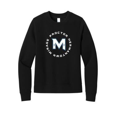 MIRAGE HIGH SCHOOL Hockey - District DT6105 Women’s V.I.T.™ Fleece Crew with full front circle logo