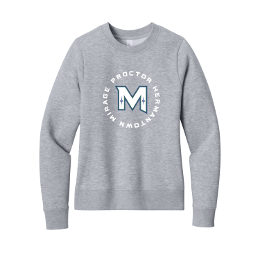 MIRAGE HIGH SCHOOL Hockey - District DT6105 Women’s V.I.T.™ Fleece Crew with full front circle logo