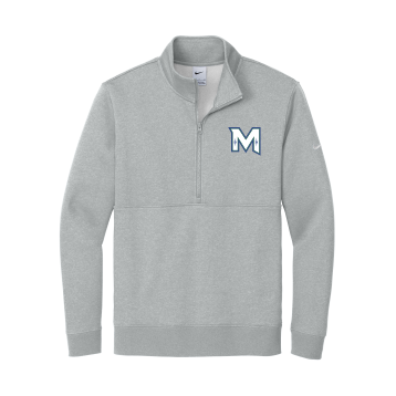 MIRAGE HIGH SCHOOL Hockey - Nike Club Fleece Sleeve Swoosh 1/2-Zip with embroidered M