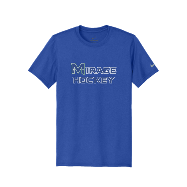 MIRAGE HIGH SCHOOL Hockey - Nike NKDX8730 Swoosh Sleeve rLegend Tee with Mirage Hockey logo