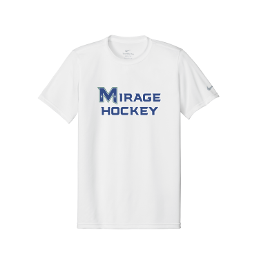 MIRAGE HIGH SCHOOL Hockey - Nike NKDX8730 Swoosh Sleeve rLegend Tee with Mirage Hockey logo