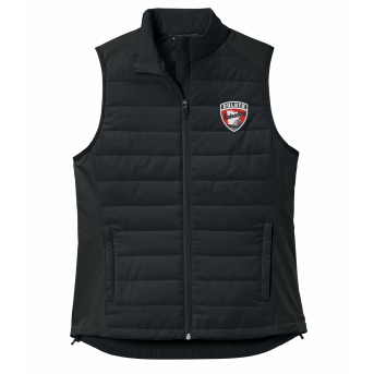 ICEBREAKERS - Women's Sport-Tek® Teknical Hybrid Vest LST941 with left chest logo