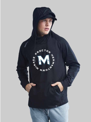 MIRAGE HIGH SCHOOL Hockey - YAK Playmaker Hoodie with full front Mirage Circle logo