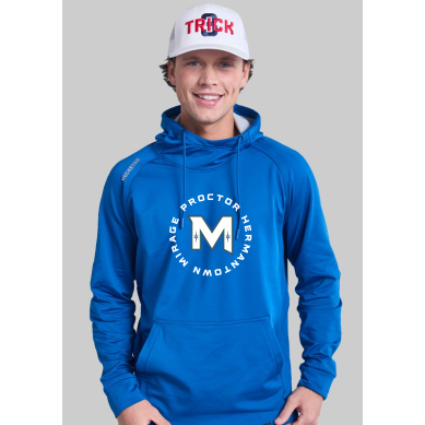 MIRAGE HIGH SCHOOL Hockey - YAK Playmaker Hoodie with full front Mirage Circle logo