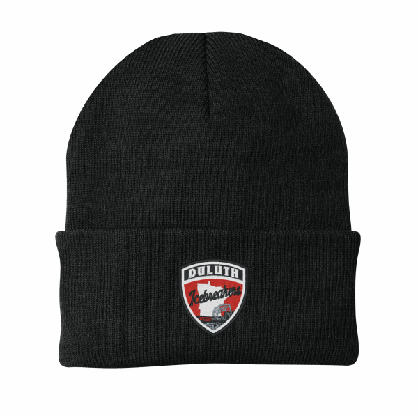 ICEBREAKERS - Knit Cuff Beanie with embroidered shield logo