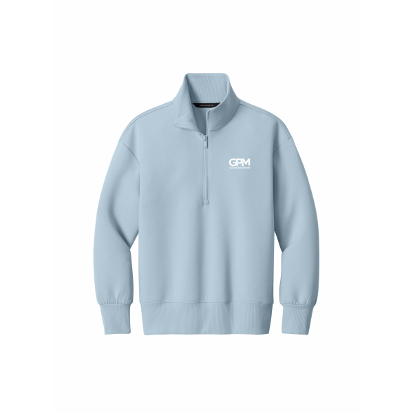 GPM - Mercer+Mettle® Women’s Soft Spacer 1/4-Zip MM3101 with GPM left chest logo
