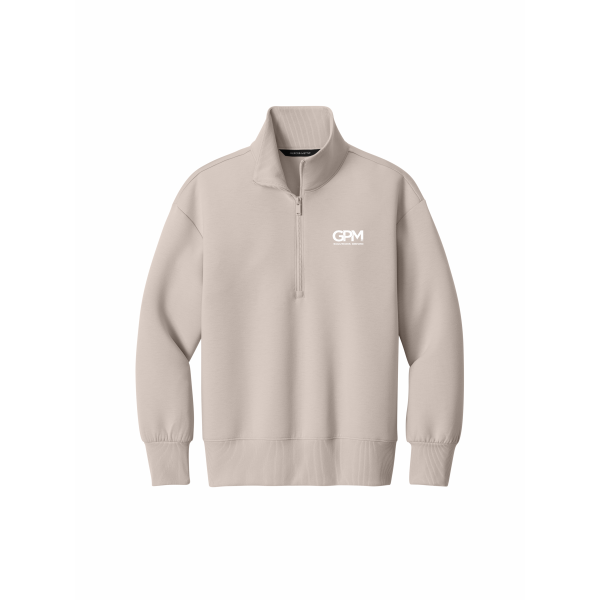 GPM - Mercer+Mettle® Women’s Soft Spacer 1/4-Zip MM3101 with GPM left chest logo