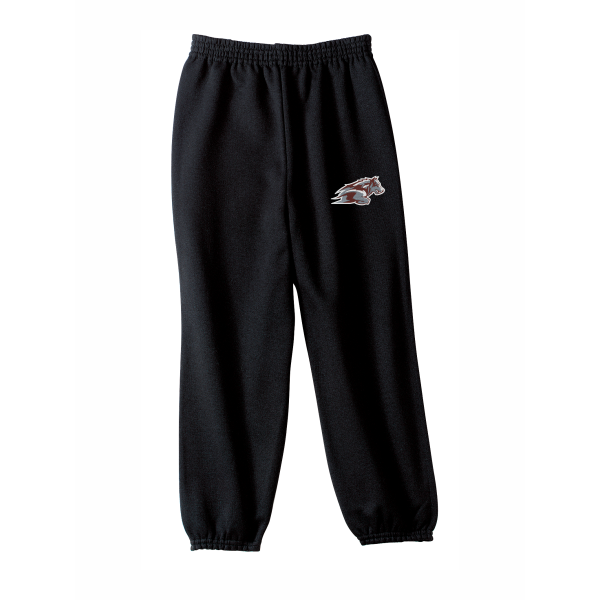Wolfpack Girls H.S. Lacrosse - Port & Co™ Essential Fleece Sweatpant with Pockets PC90P with Wolf head logo