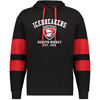 ICEBREAKERS - Adult Holloway Jackson hoodie with Icebreakers Script and Shield logo