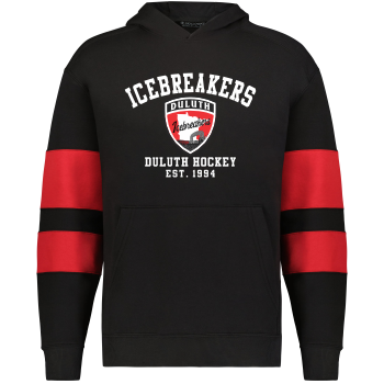 ICEBREAKERS - Youth Holloway Jackson hoodie with Icebreakers Script and Shield logo