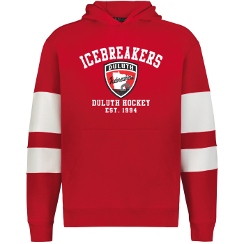 ICEBREAKERS - Youth Holloway Jackson hoodie with Icebreakers Script and Shield logo