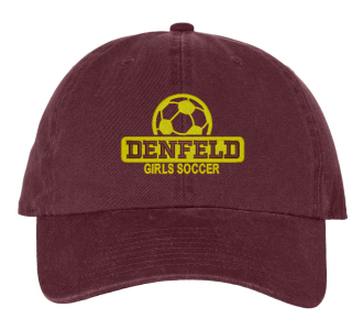 Denfeld Girls Soccer - 47 Brand 4700 with embroidered logo on the front