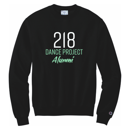 Twoneight Dance - Champion® Powerblend® Crewneck Sweatshirt S6000 with two color 218 alumni logo