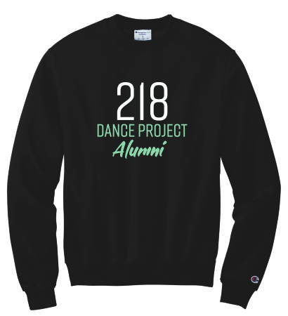 Twoneight Dance - Champion® Powerblend® Crewneck Sweatshirt S6000 with two color 218 alumni logo