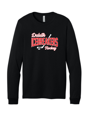 ICEBREAKERS - Youth Jersey Long Sleeve BELLA+CANVAS BC3501Y with Icebreakers Script logo