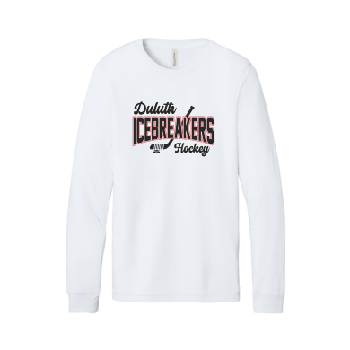 ICEBREAKERS - Unisex Jersey Long Sleeve Tee BELLA+CANVAS BC3501 with Icebreakers Script logo