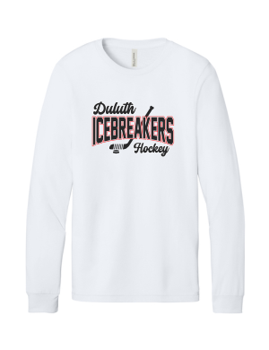 ICEBREAKERS - Youth Jersey Long Sleeve BELLA+CANVAS BC3501Y with Icebreakers Script logo