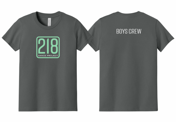 218 Dance - BC3001  BELLA+CANVAS ® Unisex Jersey Short Sleeve Tee with 218 BOYS CREW logo