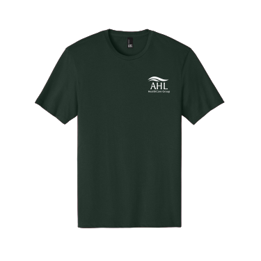 AHL Group - District ® Perfect Weight ® Tee DM104 with white AHL Group left chest logo