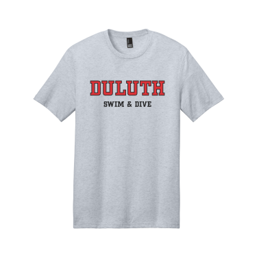 Duluth Swim & Dive - District ® Perfect Weight ® Tee with Duluth Swim & Dive logo