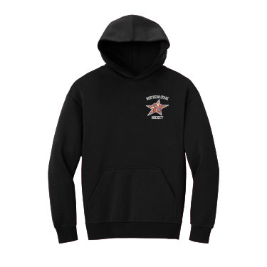 Northern Stars Hockey - District® V.I.T. DT6150 Heavyweight Fleece Hoodie with embroidered left chest logo