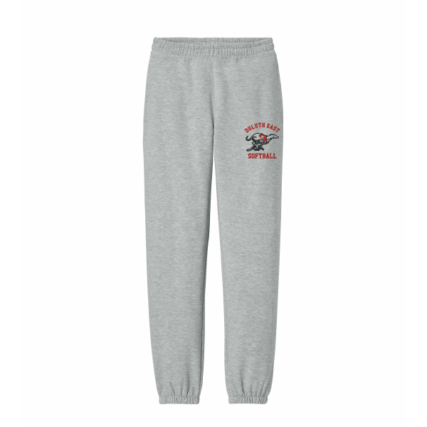 DE Softball - District® V.I.T.™ Heavyweight Fleece Sweatpant DT6162 with left leg logo