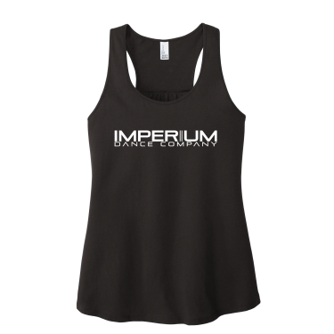 Imperium Dance - Women’s V.I.T. DT6302 Racerback Tank with full front Imperium Dance Co. logo