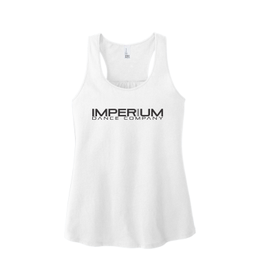 Imperium Dance - Women’s V.I.T. DT6302 Racerback Tank with full front Imperium Dance Co. logo