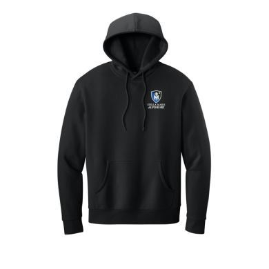 Stella Maris Alpine - District® MelloFleece Hoodie DT6700 with embroidered left chest logo