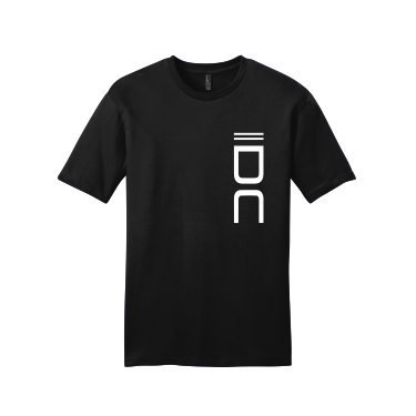 Imperium Dance - Unisex Very Important Tee DT6000 with IDC vertical on the front