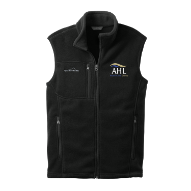 AHL Group - Eddie Bauer® - Fleece Vest EB204 with AHL Group left chest logo